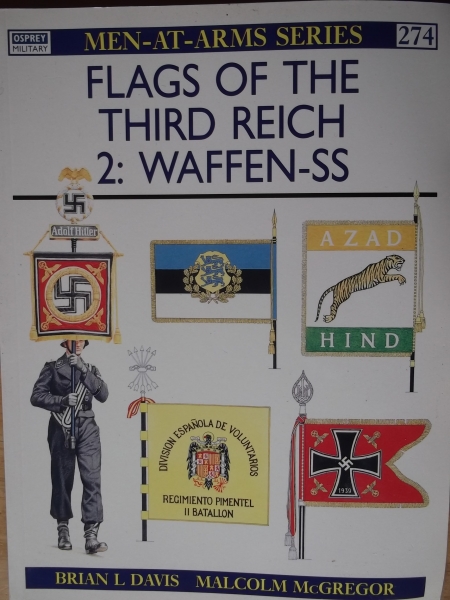 OSPREY Books 274. FLAGS OF THE THIRD REICH 2 - WAFFEN SS
